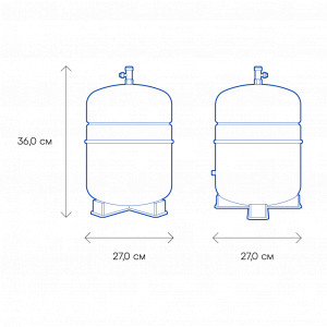 Аквафор Osmo Pro 50 + Фильтр-бутылка 350 мл
